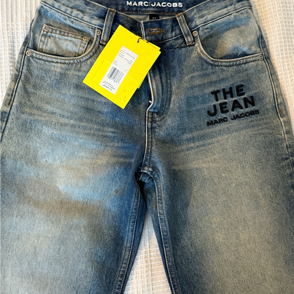Marc Jacobs Classic Blue Straight Men's Jeans